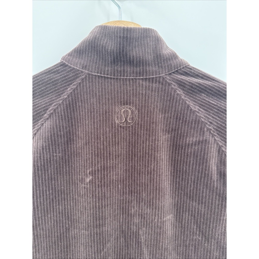Lululemon Womens 2-Piece Brown Corduroy Track Suit Set Size 8 & 6 Athleisure - Picture 6 of 14